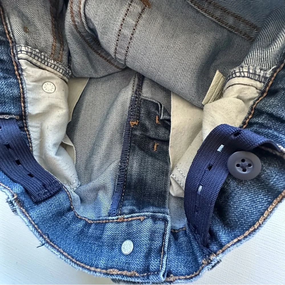 The Children’s Place classic blue denim‎ bootcut jeans boys 12 adjustable waist